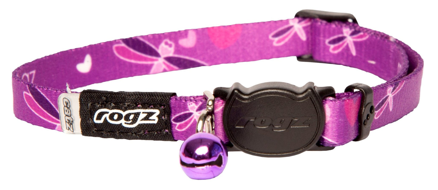 Rogz Kiddycat Safelock Collar Dragonfly - Woonona Petfood & Produce