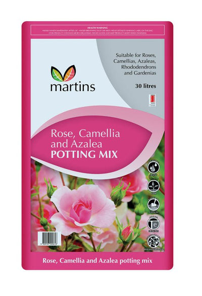 Rose Camellia and Azalea Mix 30 Litres Martins