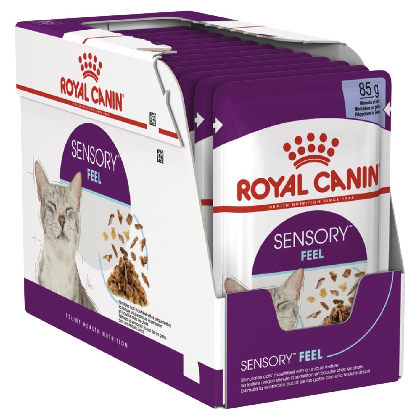 Royal Canin Cat Wet Food Pouches Sensory Feel Jelly 12x85g - Woonona Petfood & Produce