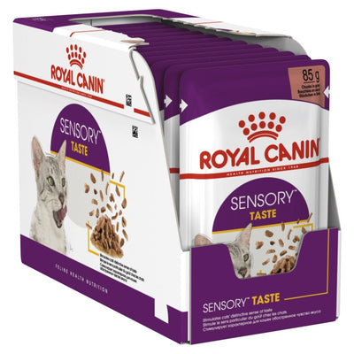 Royal Canin Wet Cat Food Sensory Taste Gravy 12x85g