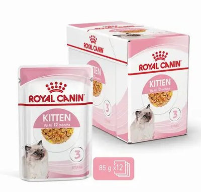 Royal Canin Wet Cat Food Kitten Jelly 12x85g - Woonona Petfood & Produce