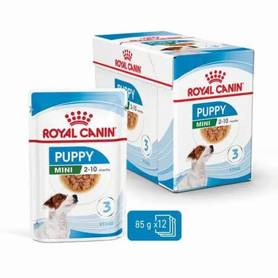 Royal Canin Wet Dog Food Mini Puppy 12x85g - Woonona Petfood & Produce
