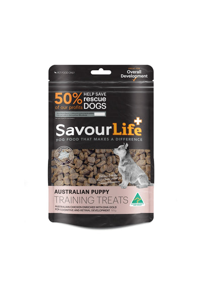 SavourLife Australian Made Puppy Training Treats 165g - Woonona Petfood & Produce