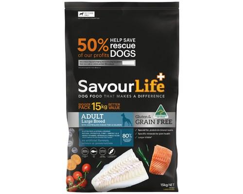 SavourLife Grain Free Adult Large Breed Fish - Woonona Petfood & Produce