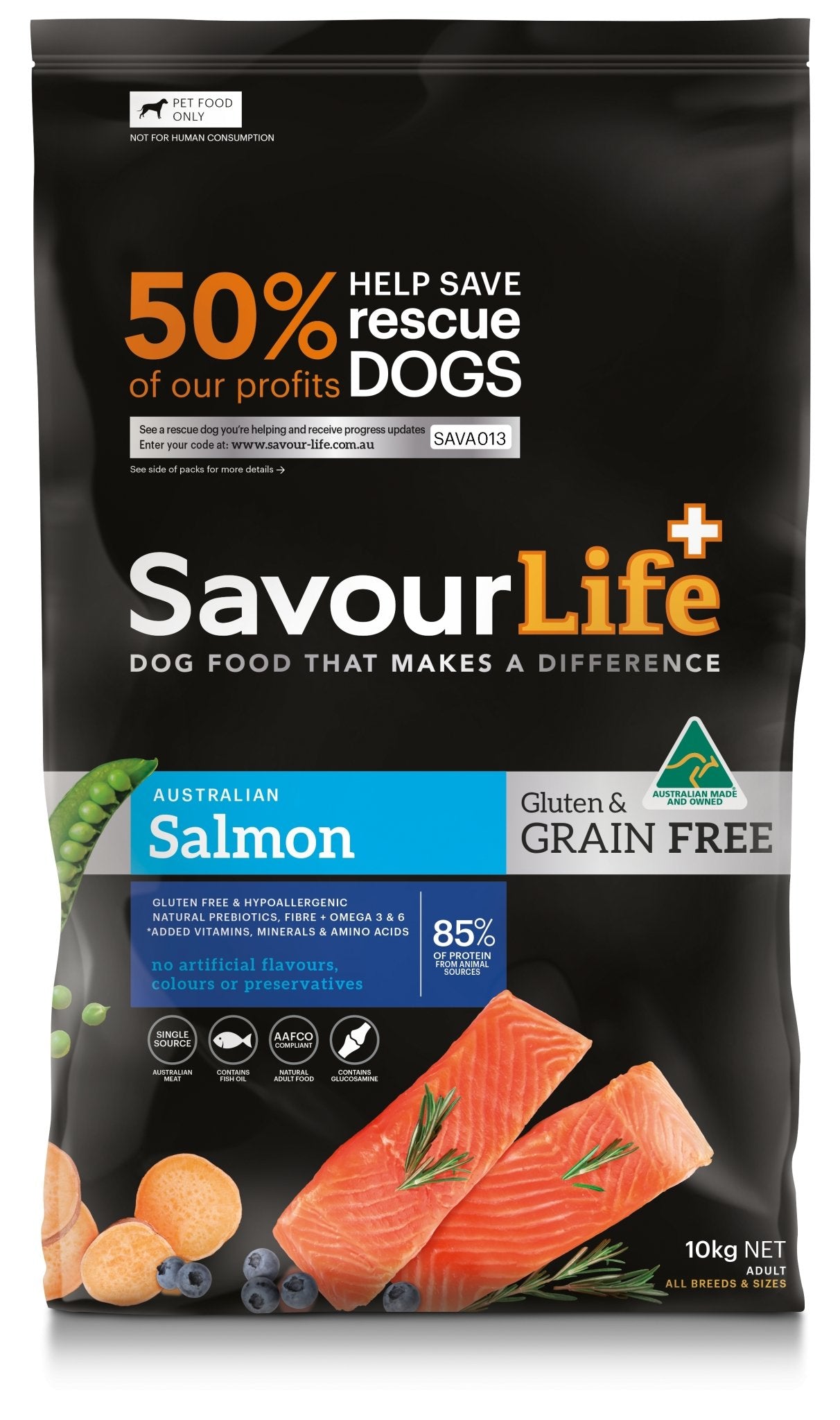 SavourLife Grain Free Adult Salmon - Woonona Petfood & Produce