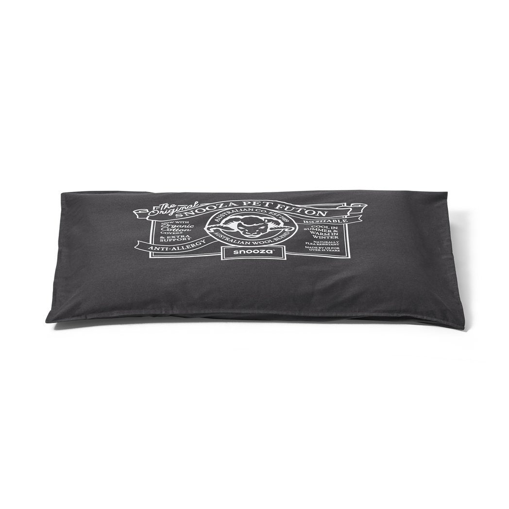 Snooza Futon Organic Charcoal - Woonona Petfood & Produce
