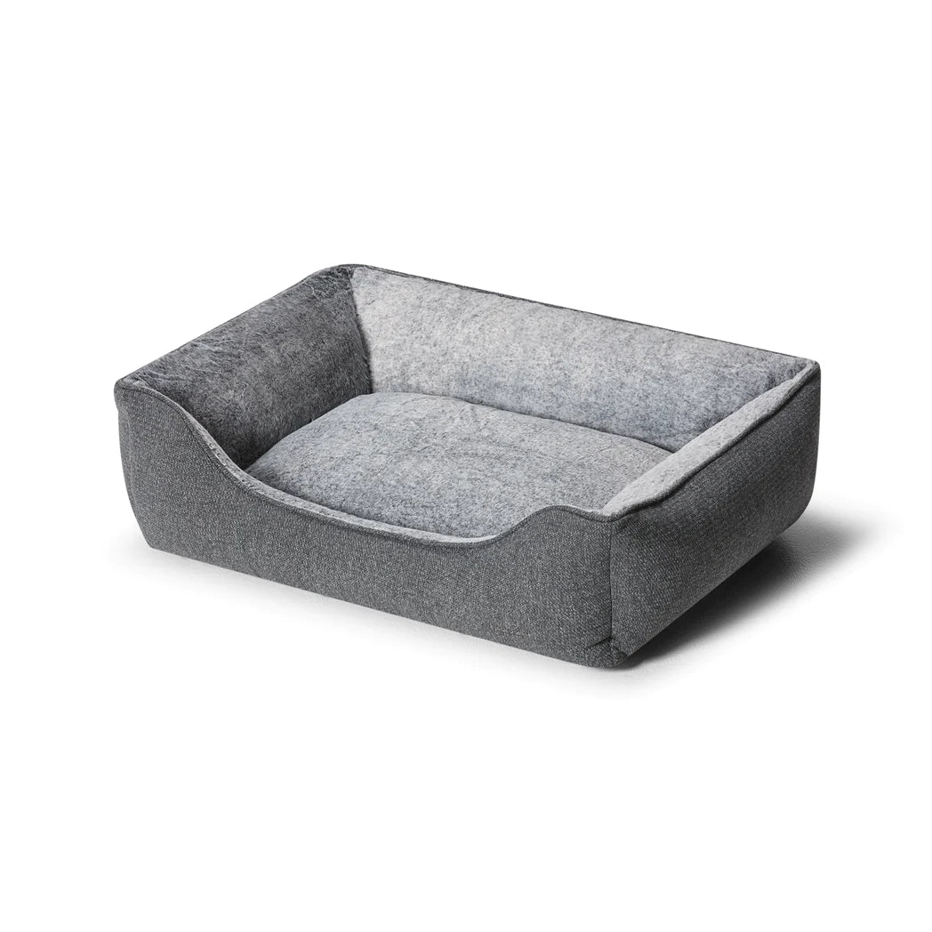Snooza Low Front Lounger Grey Small\Medium - Woonona Petfood & Produce