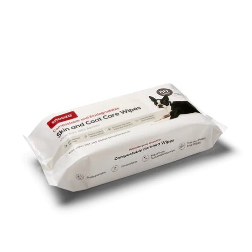 Snooza Skin & Coat Wipes White 80 Pack - Woonona Petfood & Produce