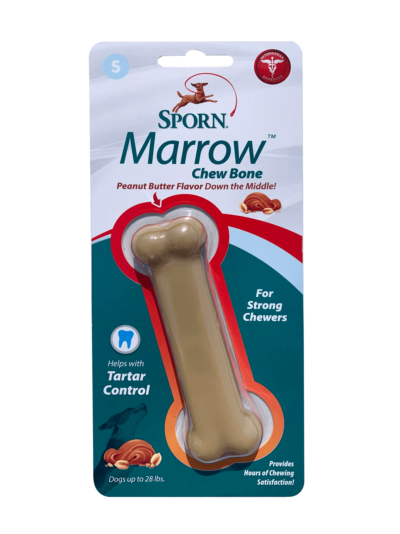 Sporn Marrow Chew Bone Peanut Butter - Woonona Petfood & Produce