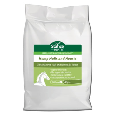 Stance Hemp Hulls Hearts 4kg - Woonona Petfood & Produce
