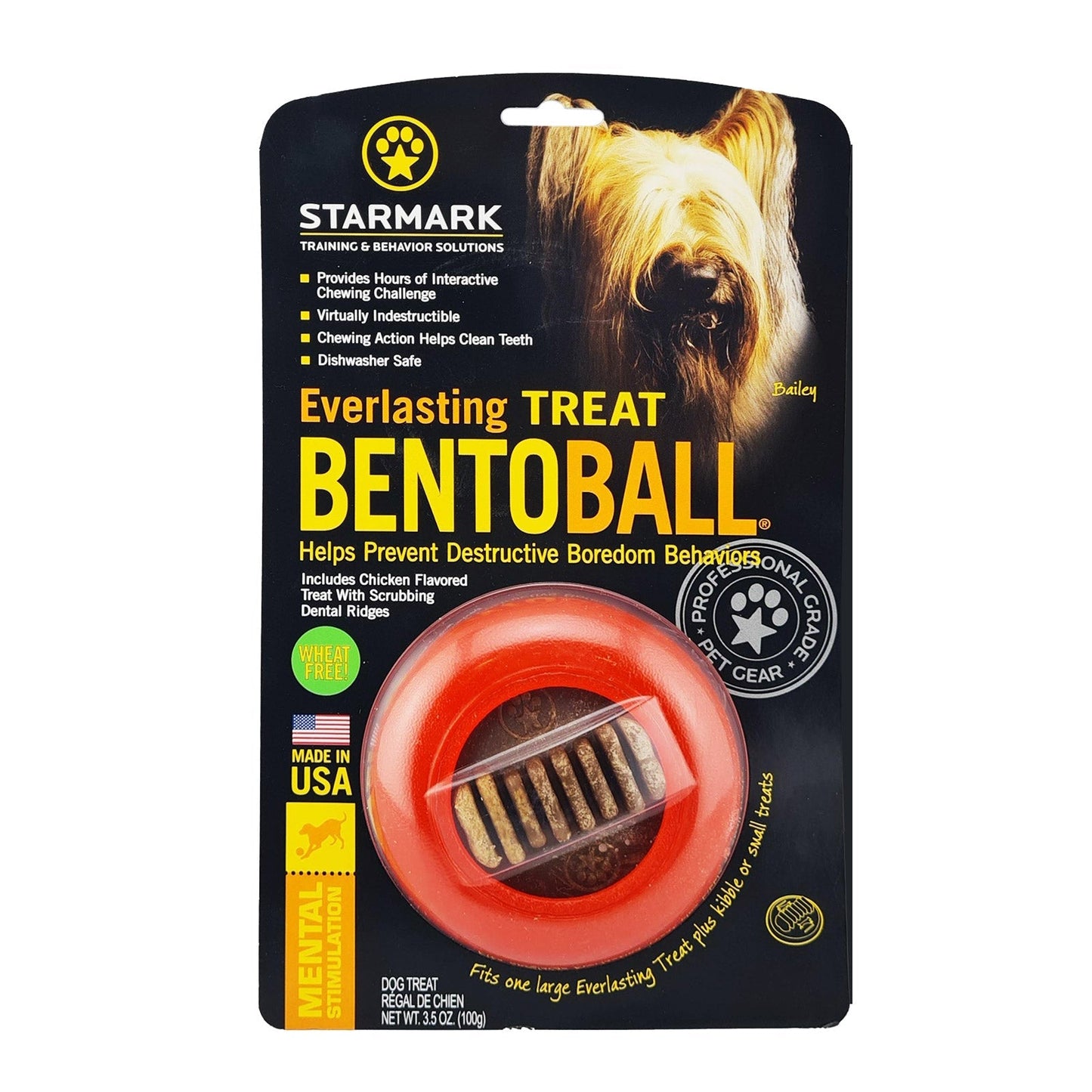 Starmark Everlasting Bento Ball Small - Woonona Petfood & Produce