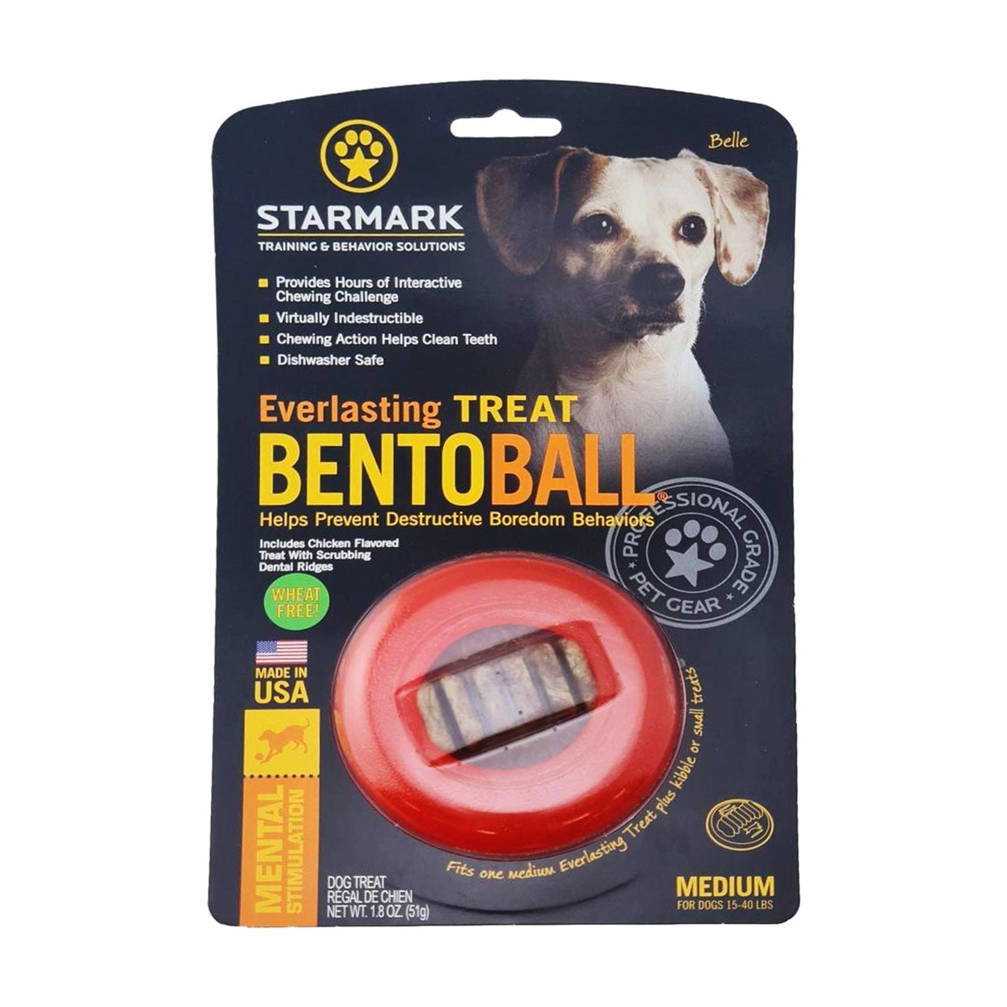 Starmark Everlasting Bento Ball Small - Woonona Petfood & Produce