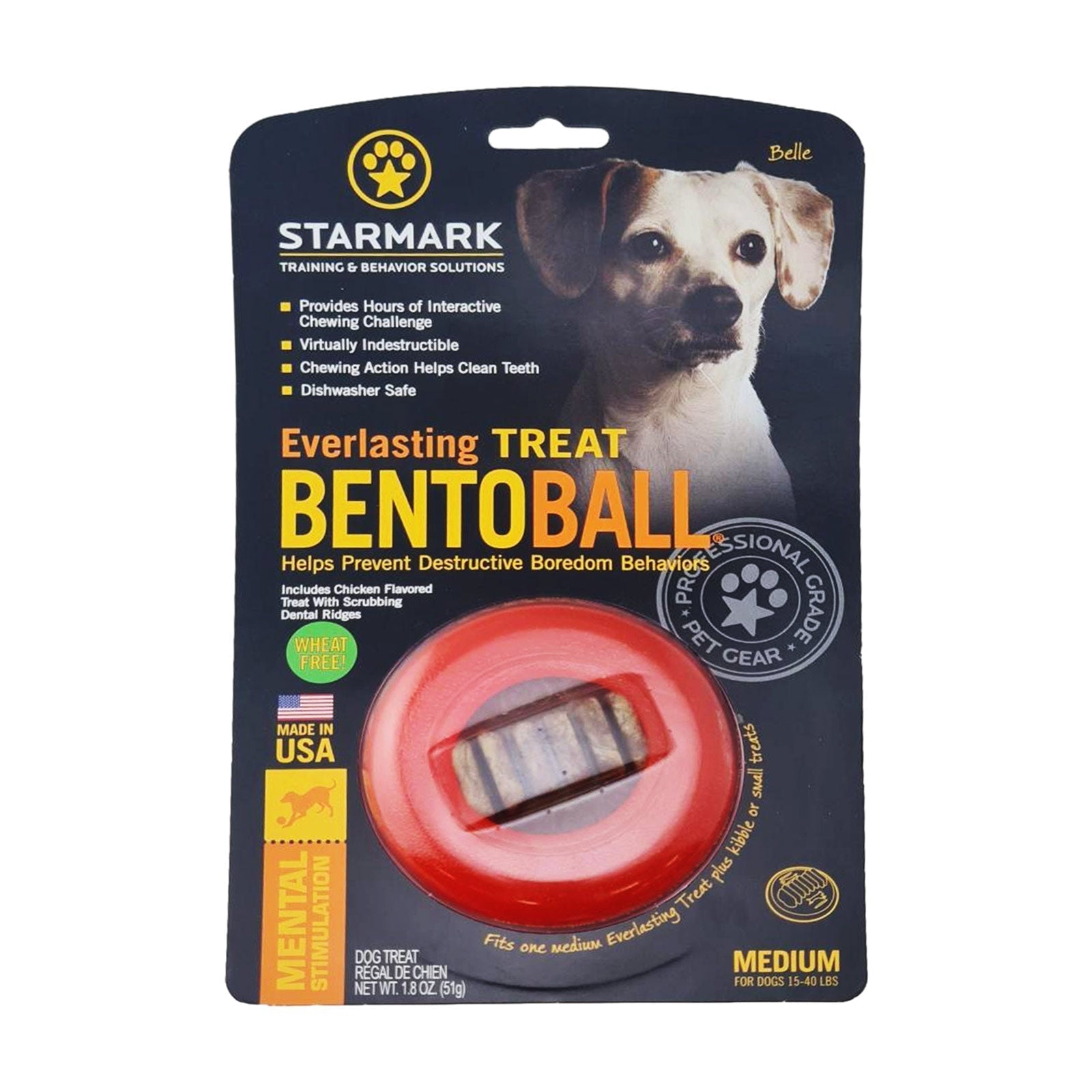 Starmark Everlasting Bento Ball Small - Woonona Petfood & Produce