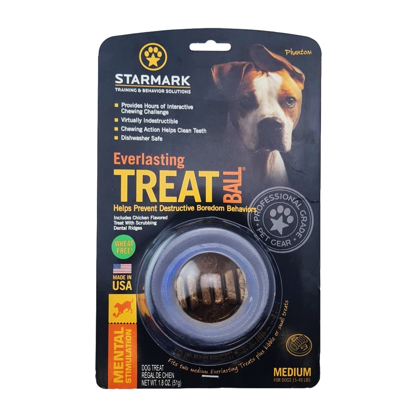 Starmark Everlasting Treat Ball Small - Woonona Petfood & Produce