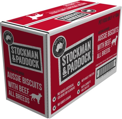 Stockman & Paddock Biscuits Beef 10kg
