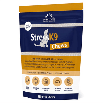 Poseidon Stress K9 Chews for Dogs