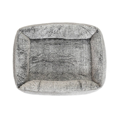 Superior Pet Bed Ortho Dog Lounger Arctic Faux Fur