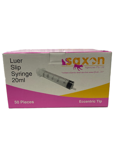 Syringes 20mls X 50 - Woonona Petfood & Produce