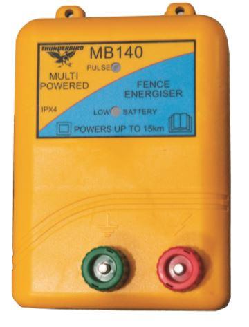 Thunderbird Electric Fence 10km Mains & Battery Powered MB70