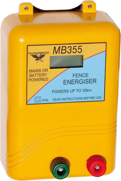 Thunderbird Electric Fence 35km Mains & Battery Powered MB-370