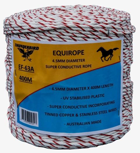 Thunderbird Equirope 4.5mm x 400m - Woonona Petfood & Produce