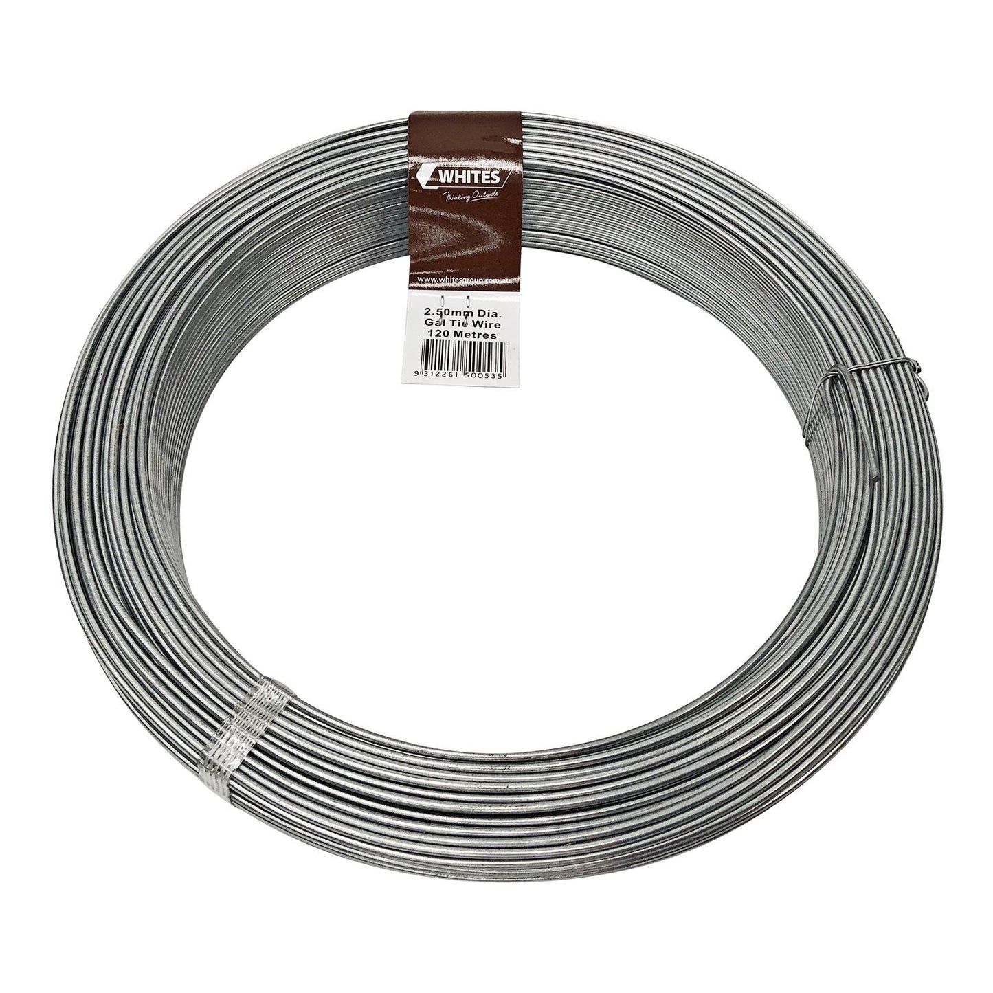 Tie Wire 2.5mm X 120m Whites - Woonona Petfood & Produce