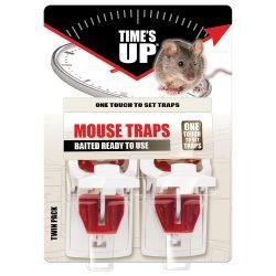 Times Up Heavy Duty Baited Mouse Trap 2 Pack - Woonona Petfood & Produce