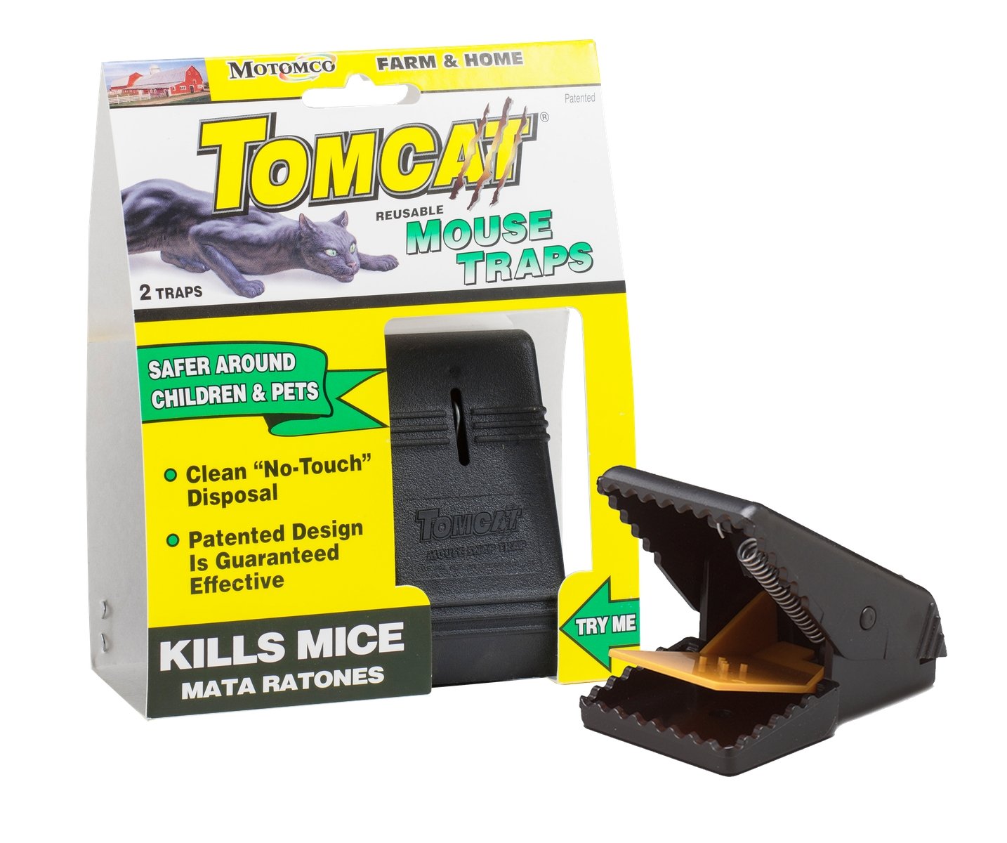 Tomcat Mouse Snap Trap - 2 Pack