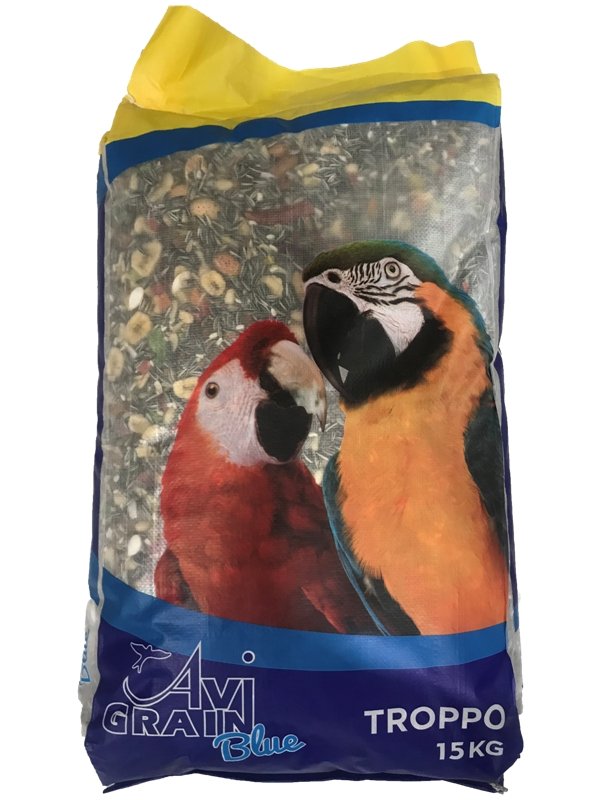 Troppo Blue Fruit & Nut Avigrain - Woonona Petfood & Produce