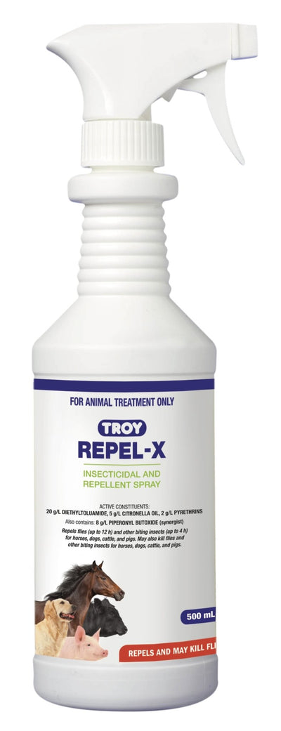 Troy Repel X 500ml Fly Repellant
