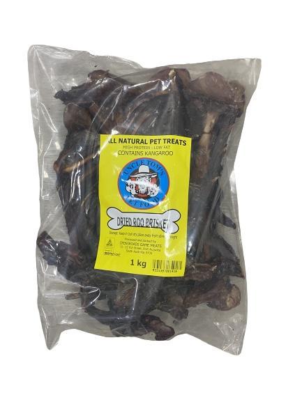 Uncle Toms Dried Roo Brisket - Woonona Petfood & Produce