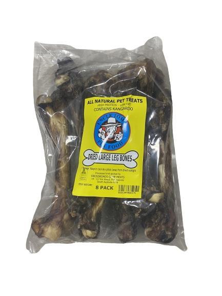 Uncle Toms Dried Roo Leg Bones - Woonona Petfood & Produce