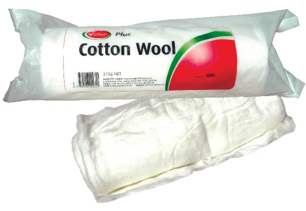 Value Plus Cotton Wool 375g - Woonona Petfood & Produce