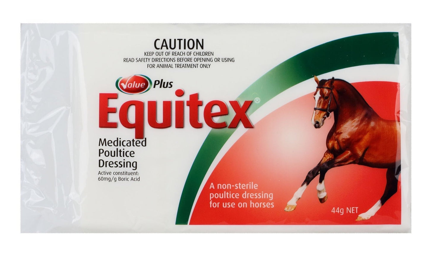 Value Plus Equitex Poultice Dressing 44g - Woonona Petfood & Produce