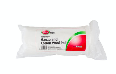 Value Plus Veterinary Gauze And Cotton Wool Roll 216g