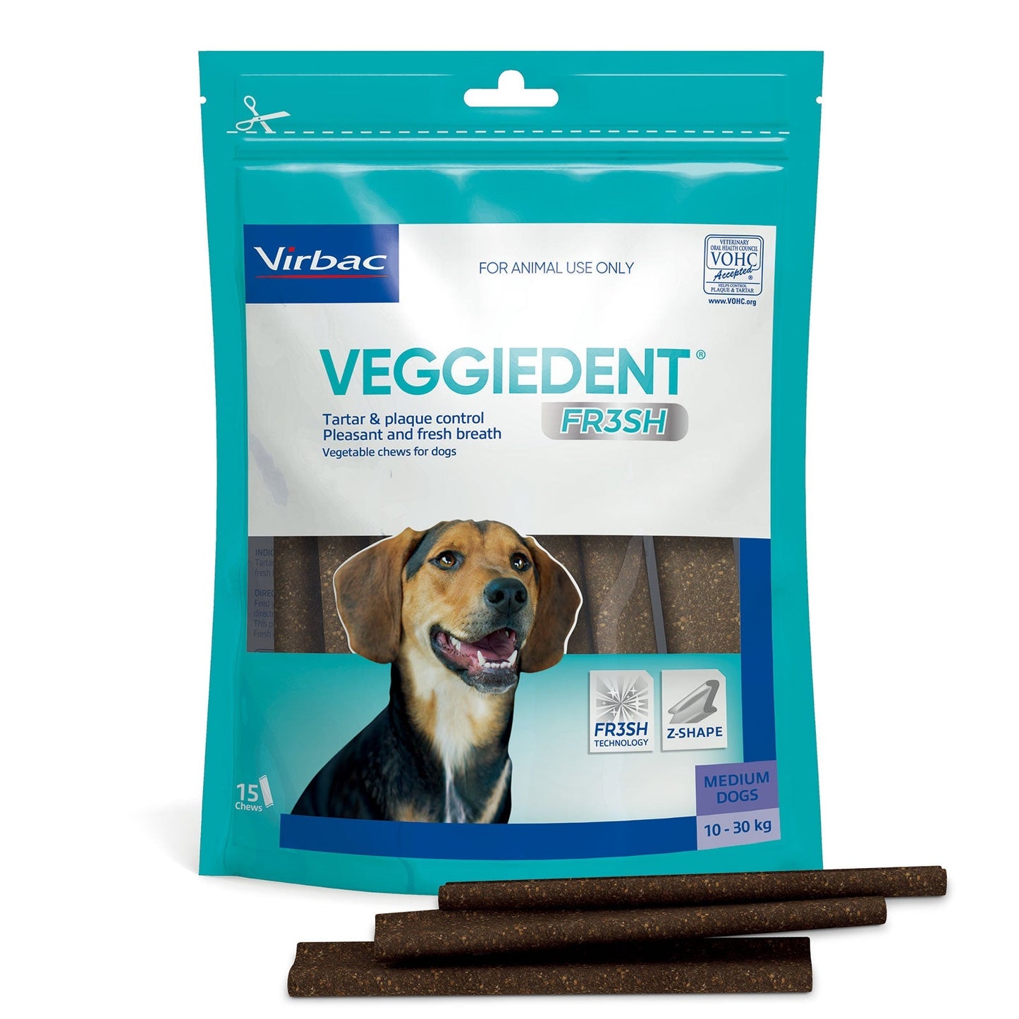Veggiedent Dental Chews for Dogs 15 Pack Extra Small - Woonona Petfood & Produce