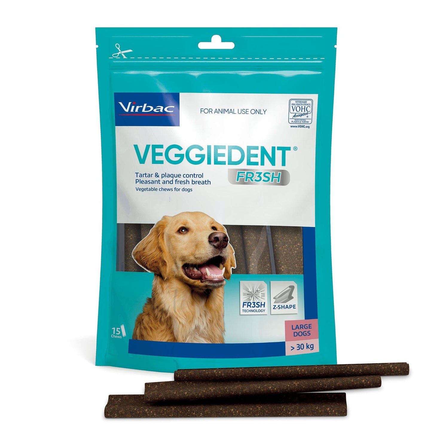 Veggiedent Dental Chews for Dogs 15 Pack Extra Small - Woonona Petfood & Produce