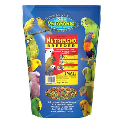 Vetafarm NutriBlend Breeder Pellets Small 2kg