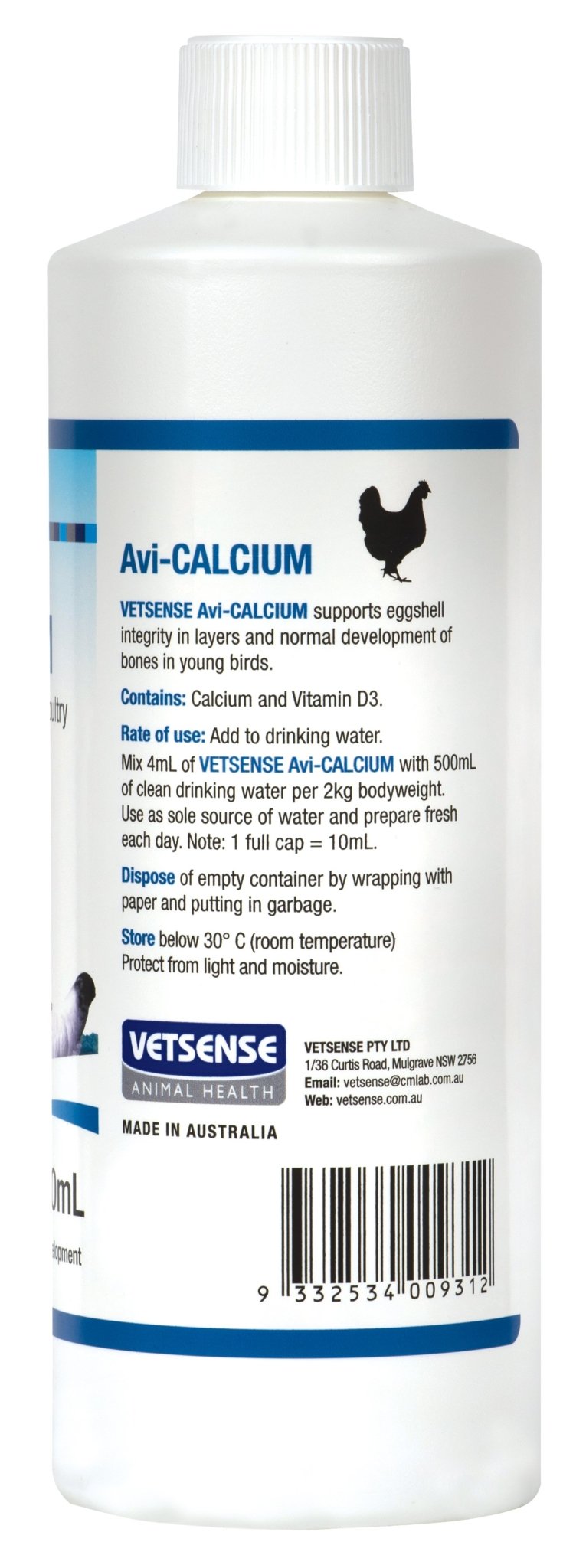 Vetsense Avi Calicum - Woonona Petfood & Produce