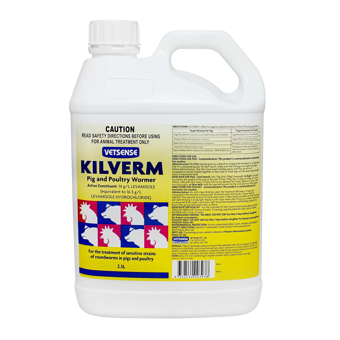 Vetsense Kilverm - Woonona Petfood & Produce