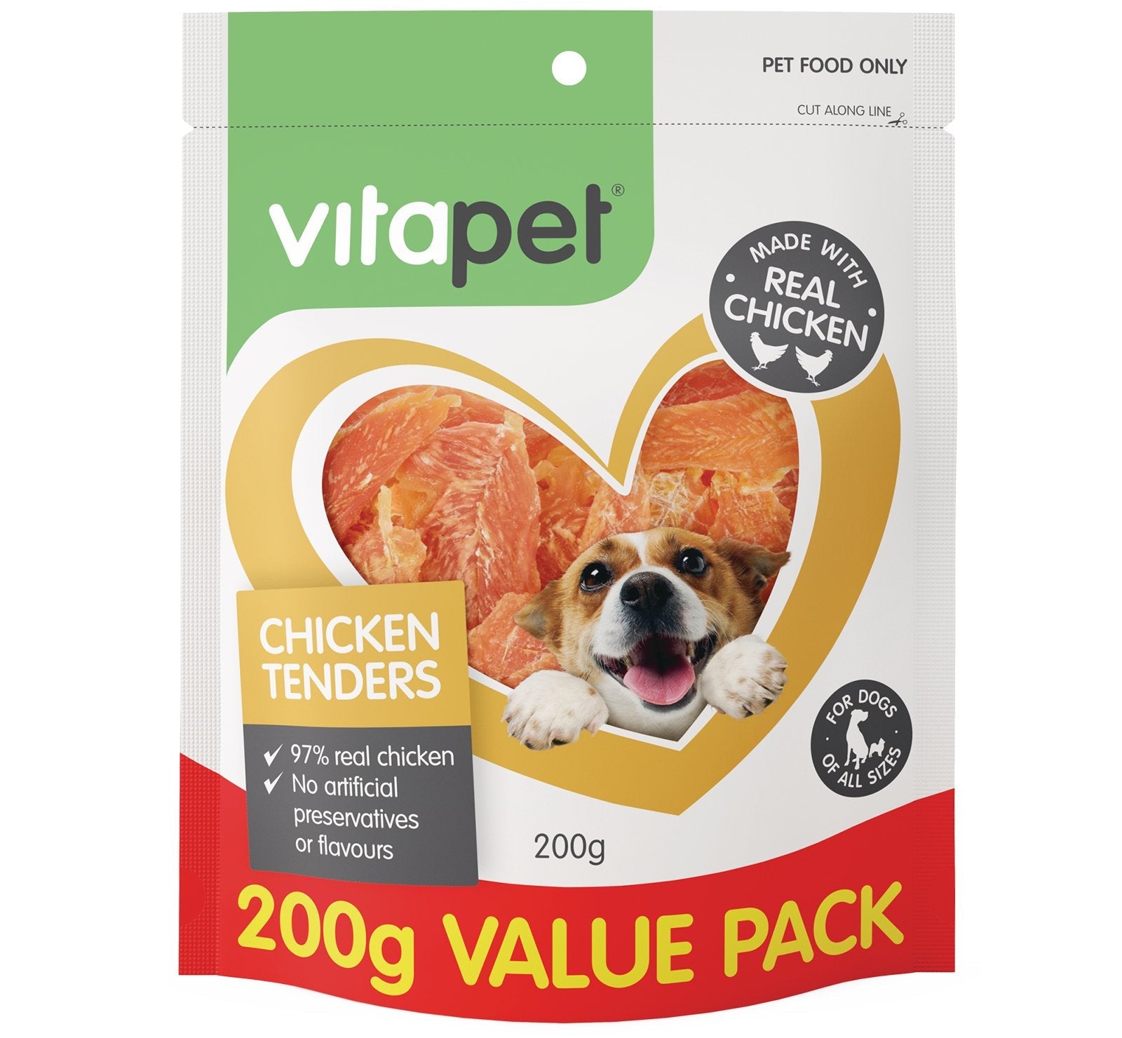 Vitapet Jerhigh Chicken Tenders - Woonona Petfood & Produce
