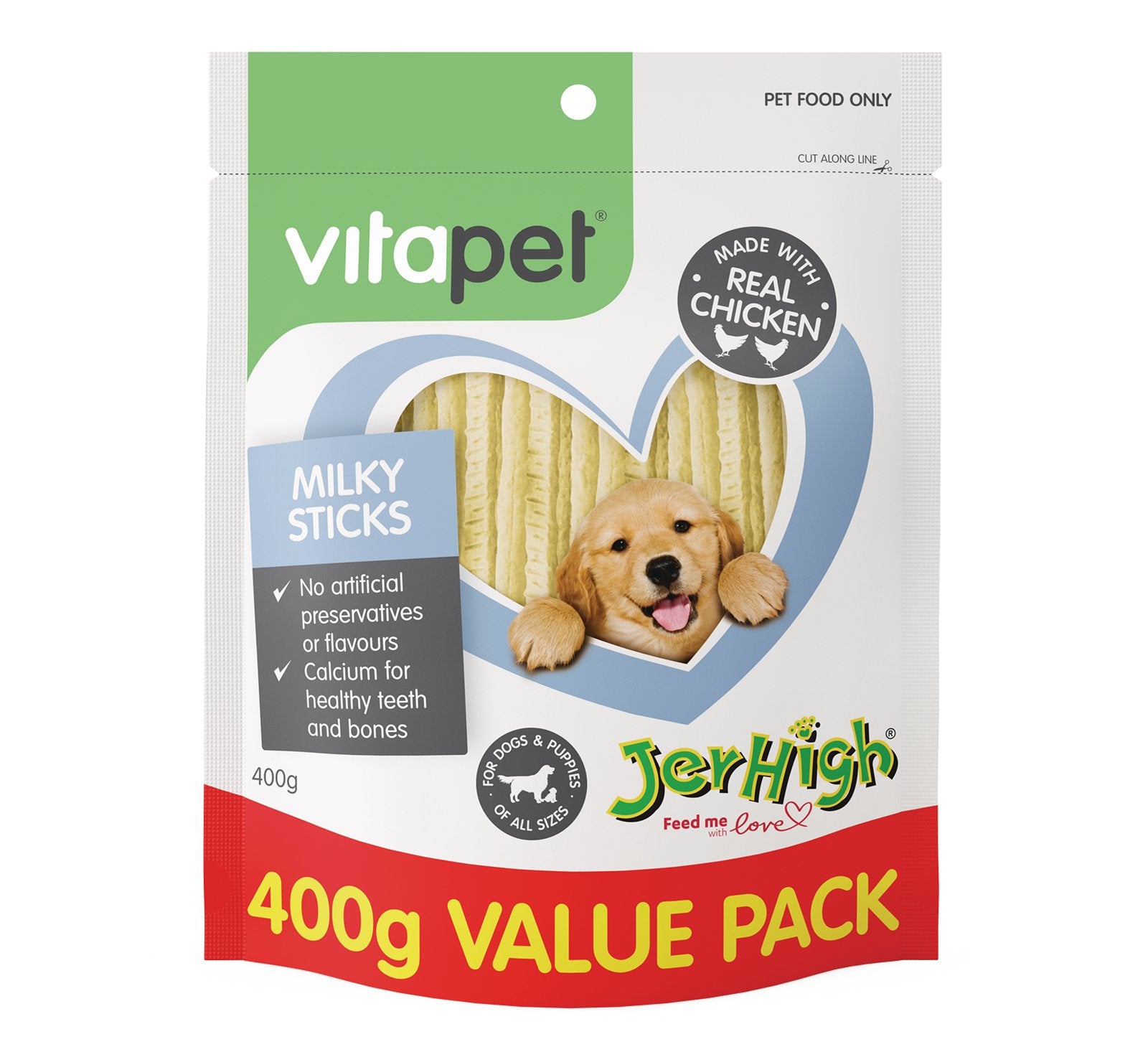 Vitapet Jerhigh Milky Sticks - Woonona Petfood & Produce