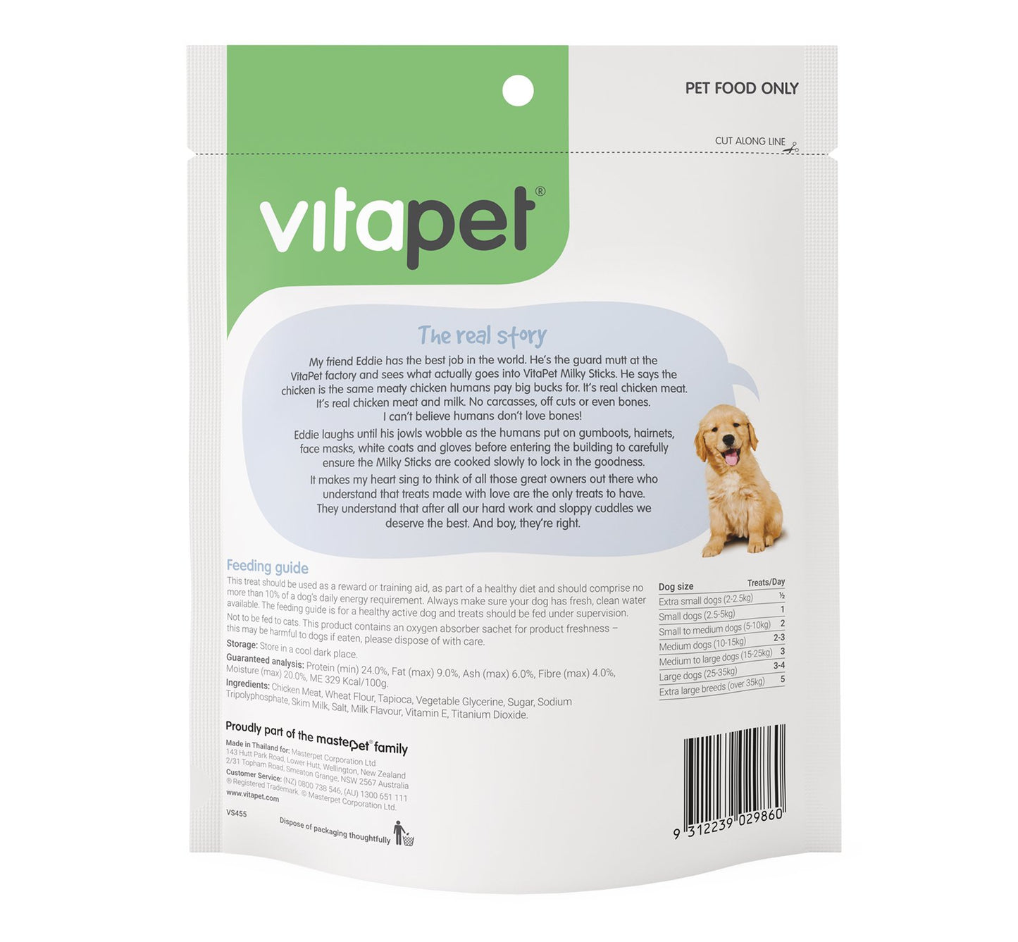 Vitapet Jerhigh Milky Sticks - Woonona Petfood & Produce