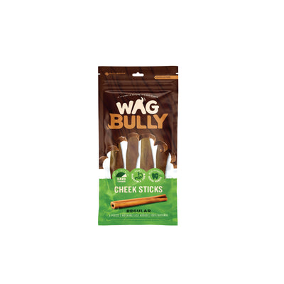 WAG Beef Cheek Sticks 4 Pack - Woonona Petfood & Produce