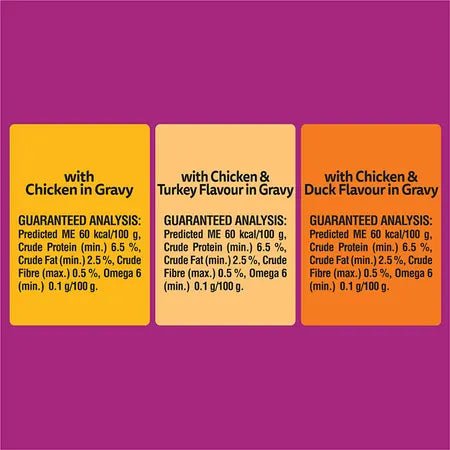 Whiskas Wet Cat Food Chicken Favourites in Gravy 12x85g - Woonona Petfood & Produce
