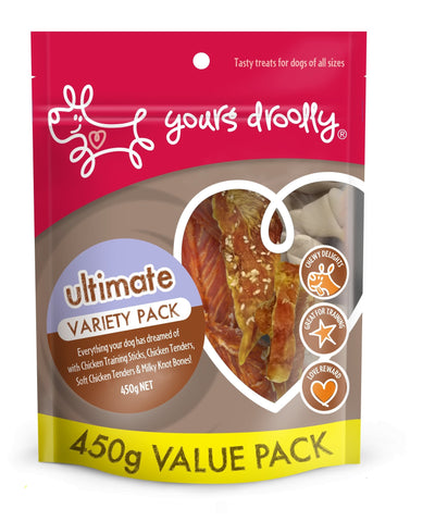 Yours Droolly Ultimate Variety Pack 450g - Woonona Petfood & Produce