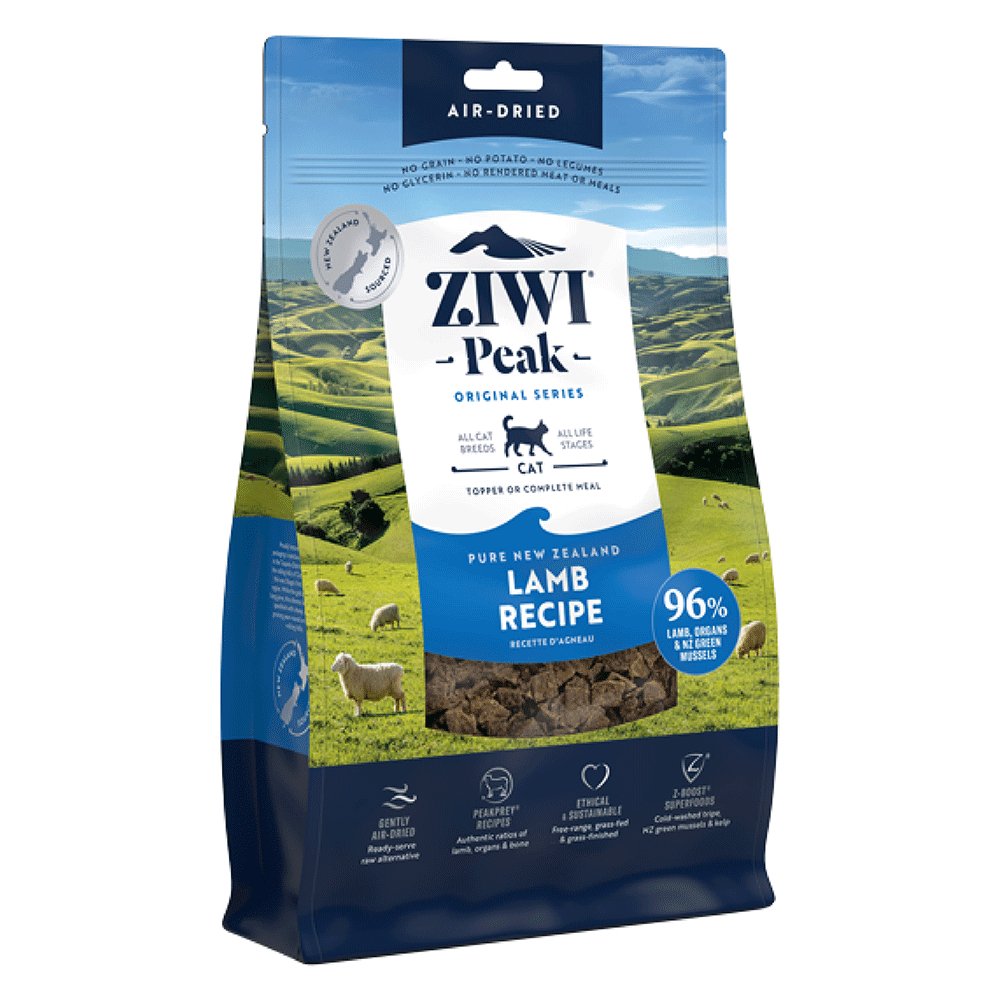 Ziwi Peak Air Dried Dry Cat Food Lamb 400g - Woonona Petfood & Produce