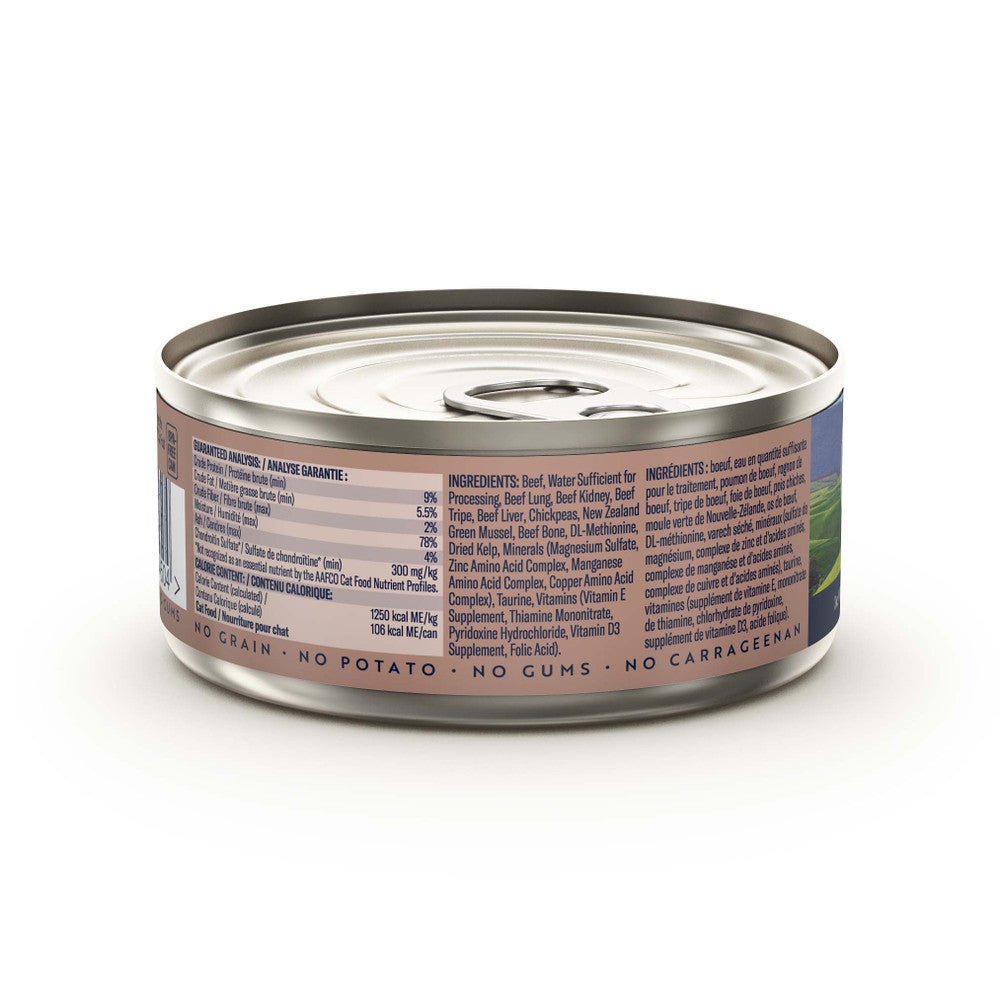 Ziwi Peak Wet Cat Food Beef 85g - Woonona Petfood & Produce