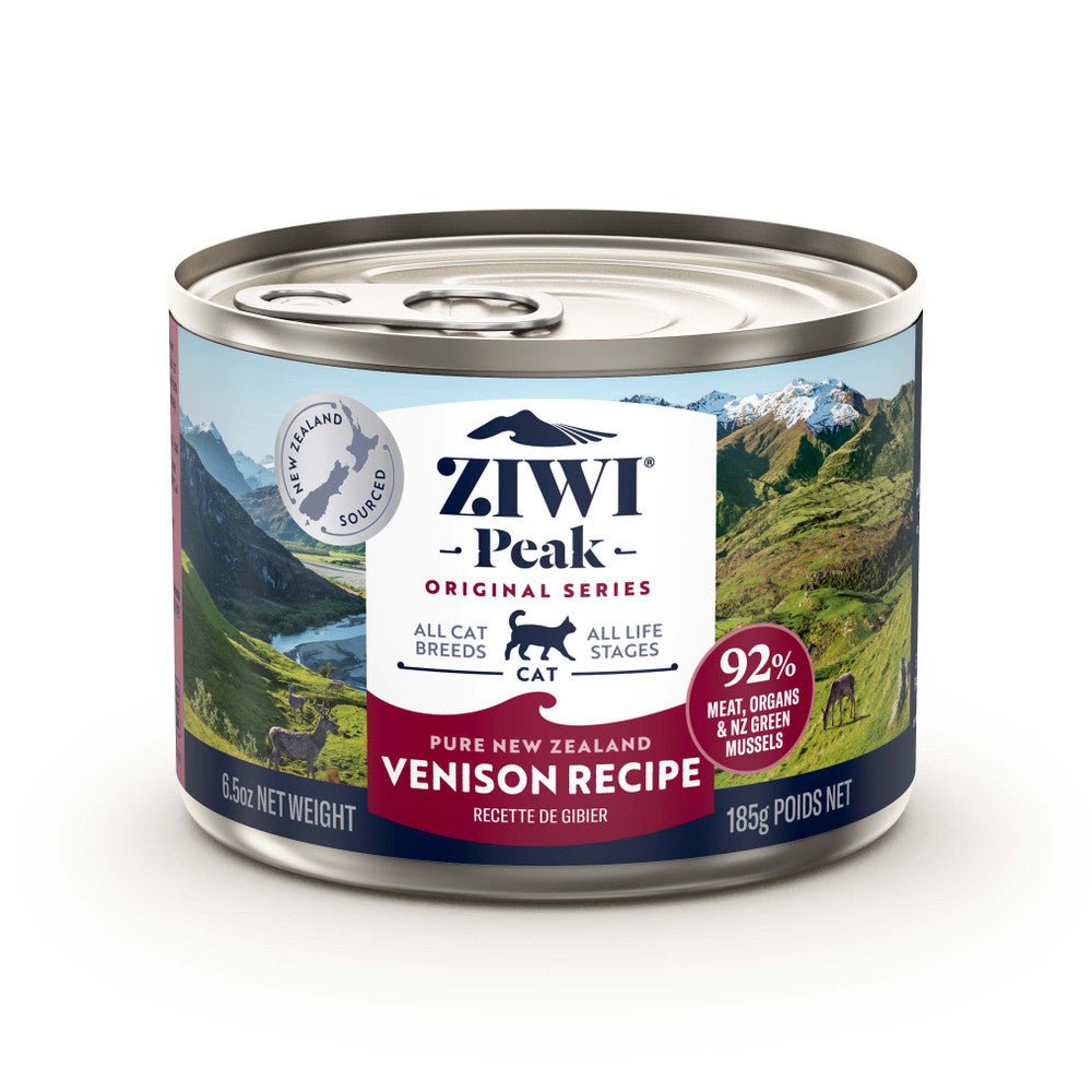 Ziwi Peak Wet Cat Food Venison 12x185g - Woonona Petfood & Produce