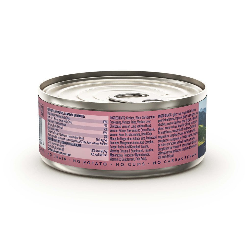 Ziwi Peak Wet Cat Food Venison 24x85g - Woonona Petfood & Produce